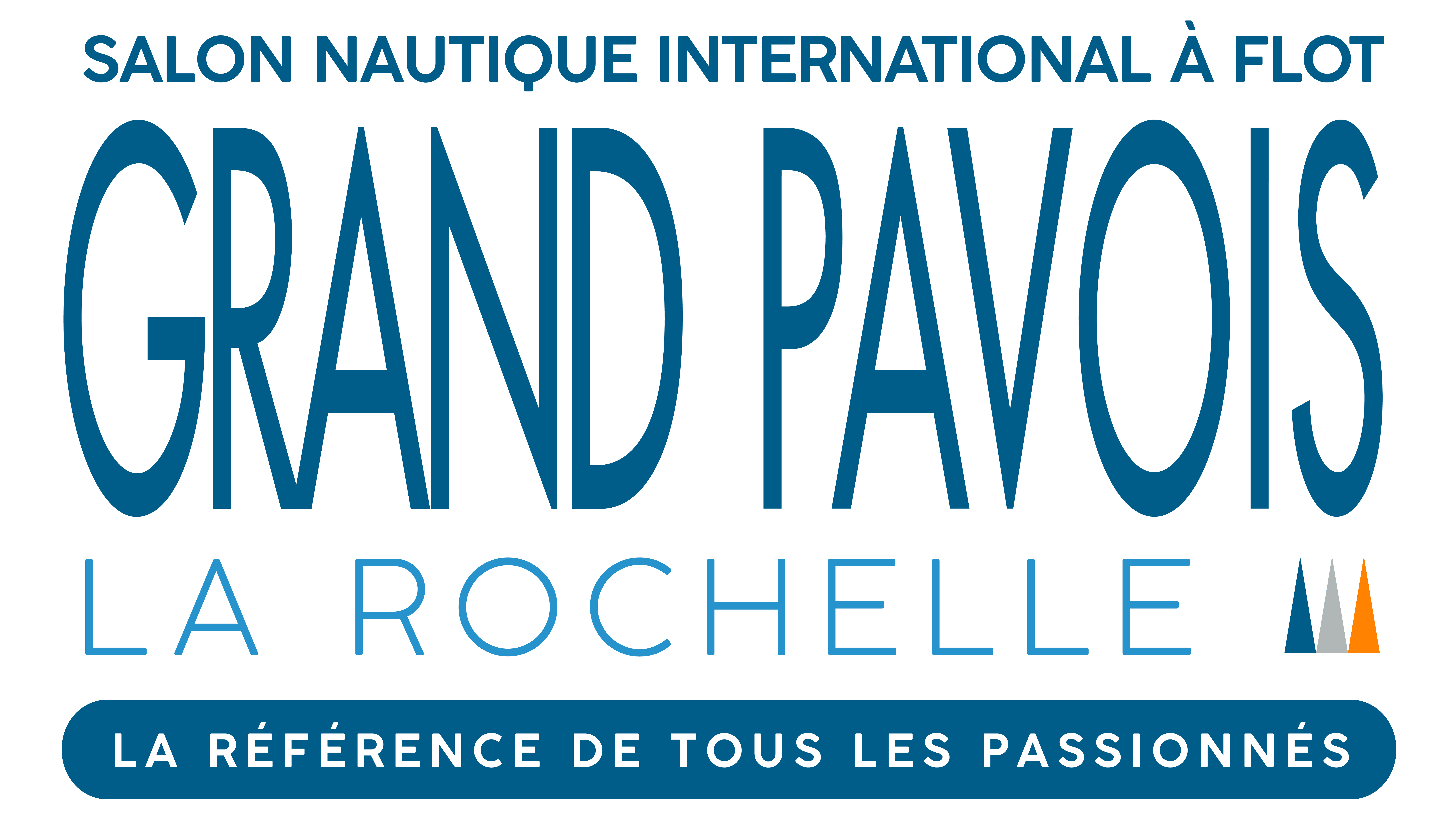 Logo Salon Nautique International à flot Grand Pavois La Rochelle Logo Salon Nautique International à flot Grand Pavois La Rochelle
