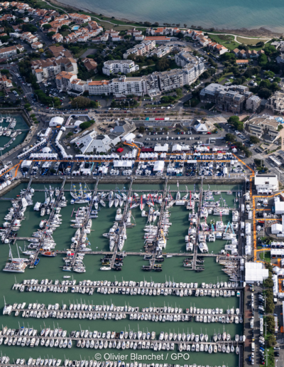Grand Pavois La Rochelle 2025 - vue aérienne salon - Crédit photo_Olivier Blanchet