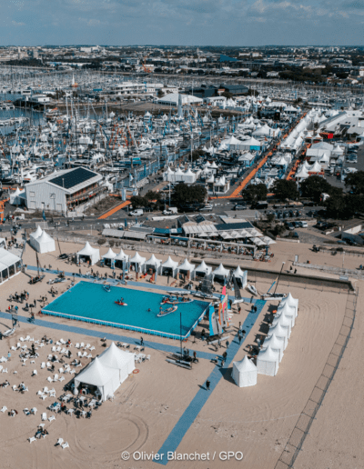 Grand Pavois La Rochelle 2025 - Grand Pavois Beach - Crédit photo_Olivier Blanchet - vue aérienne