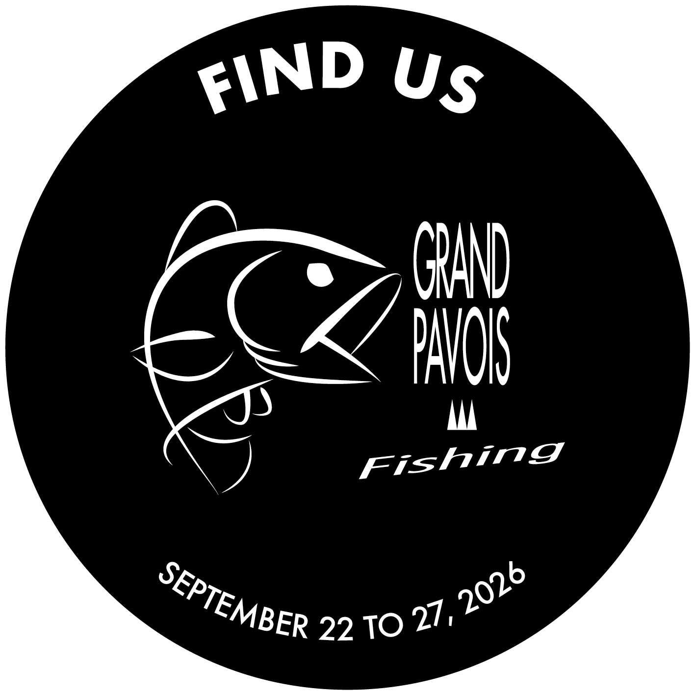 Exhibitor sticker Grand Pavois Fishing