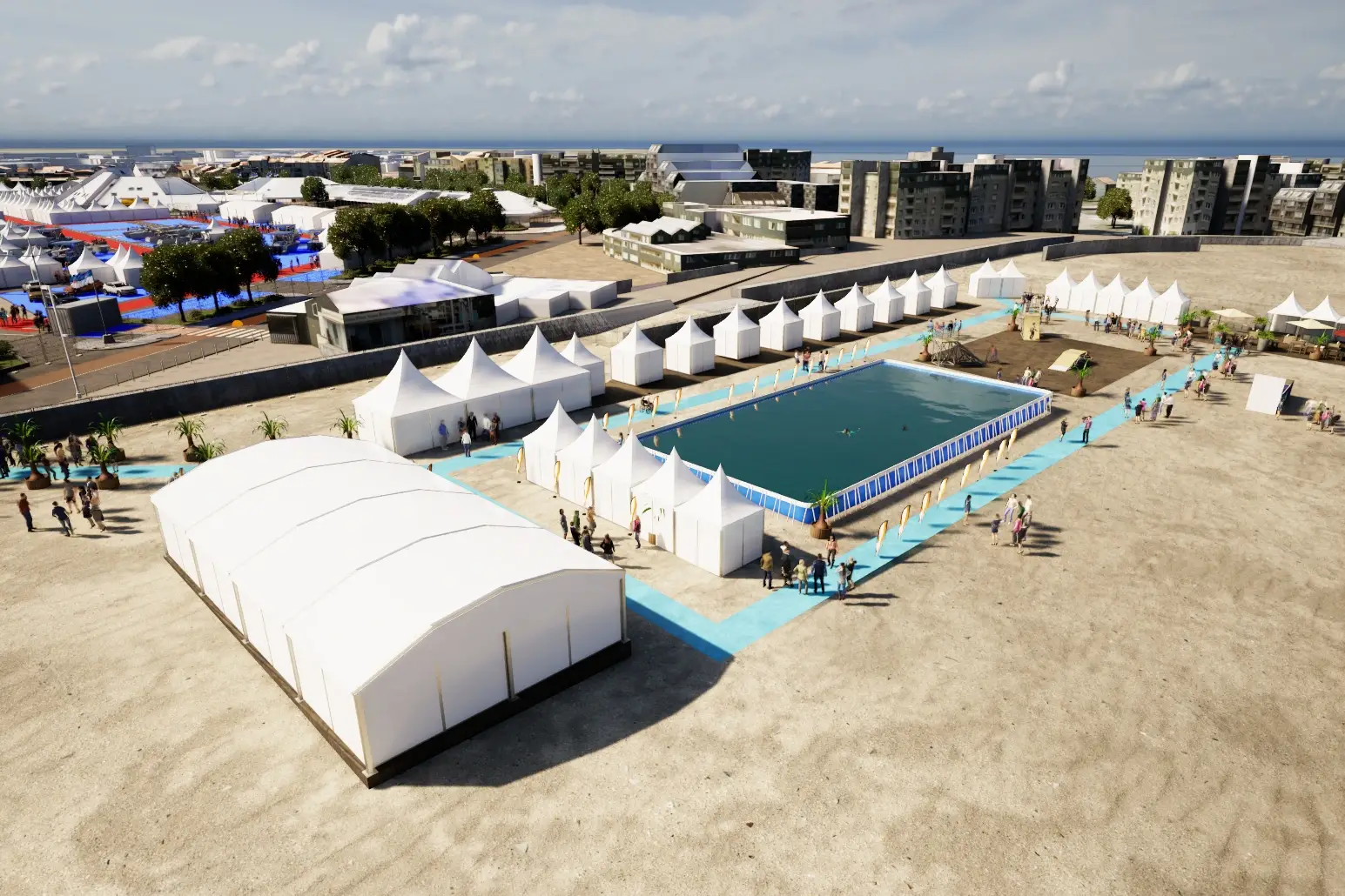 GRAND PAVOIS BEACH, THE NEW THEMED AREA AT GRAND PAVOIS LA ROCHELLE!